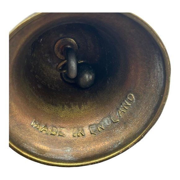 Antique Brass Bell Good Luck Blackpool Cathedral Made in England - Picture 3 of 6